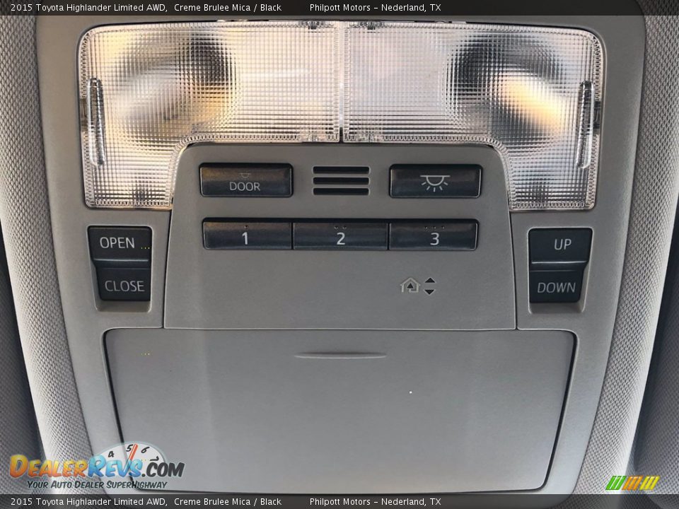 2015 Toyota Highlander Limited AWD Creme Brulee Mica / Black Photo #24