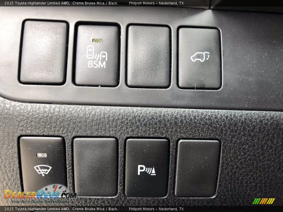 2015 Toyota Highlander Limited AWD Creme Brulee Mica / Black Photo #25