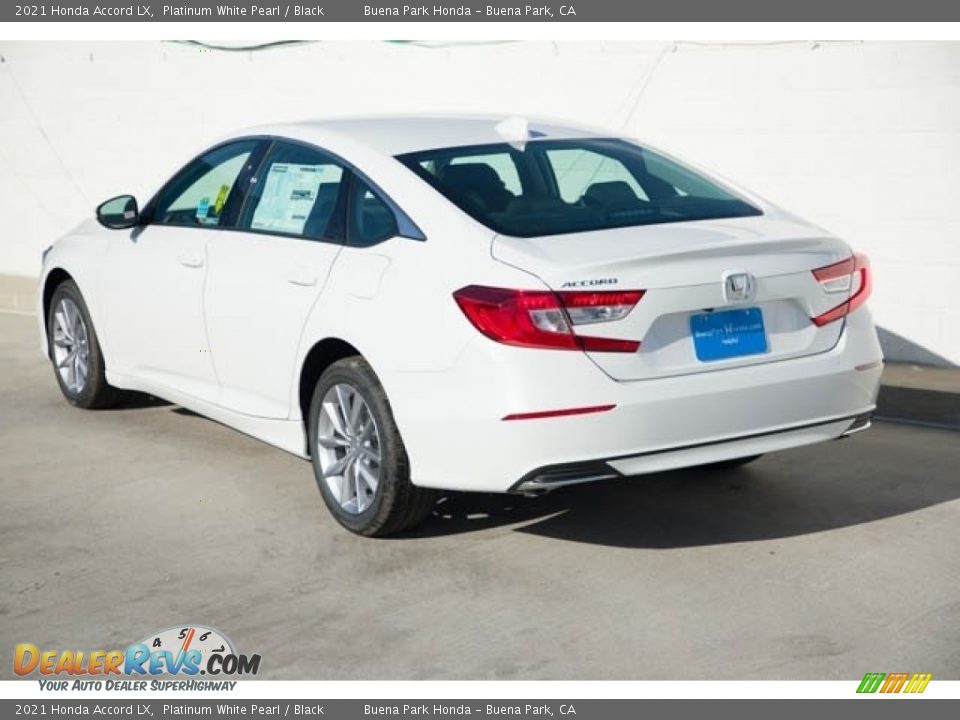 2021 Honda Accord LX Platinum White Pearl / Black Photo #2