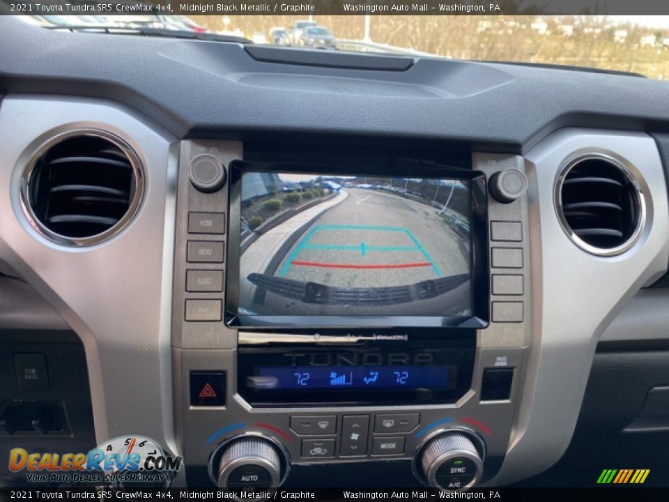 2021 Toyota Tundra SR5 CrewMax 4x4 Midnight Black Metallic / Graphite Photo #9