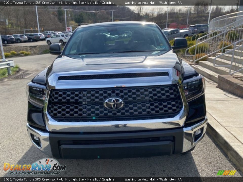 2021 Toyota Tundra SR5 CrewMax 4x4 Midnight Black Metallic / Graphite Photo #11