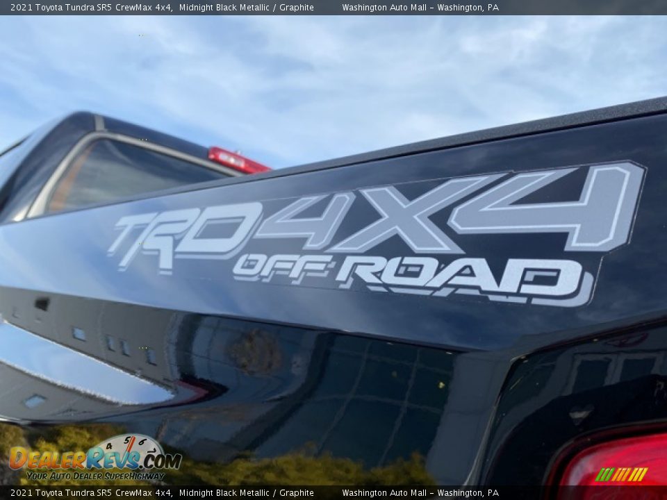 2021 Toyota Tundra SR5 CrewMax 4x4 Midnight Black Metallic / Graphite Photo #21