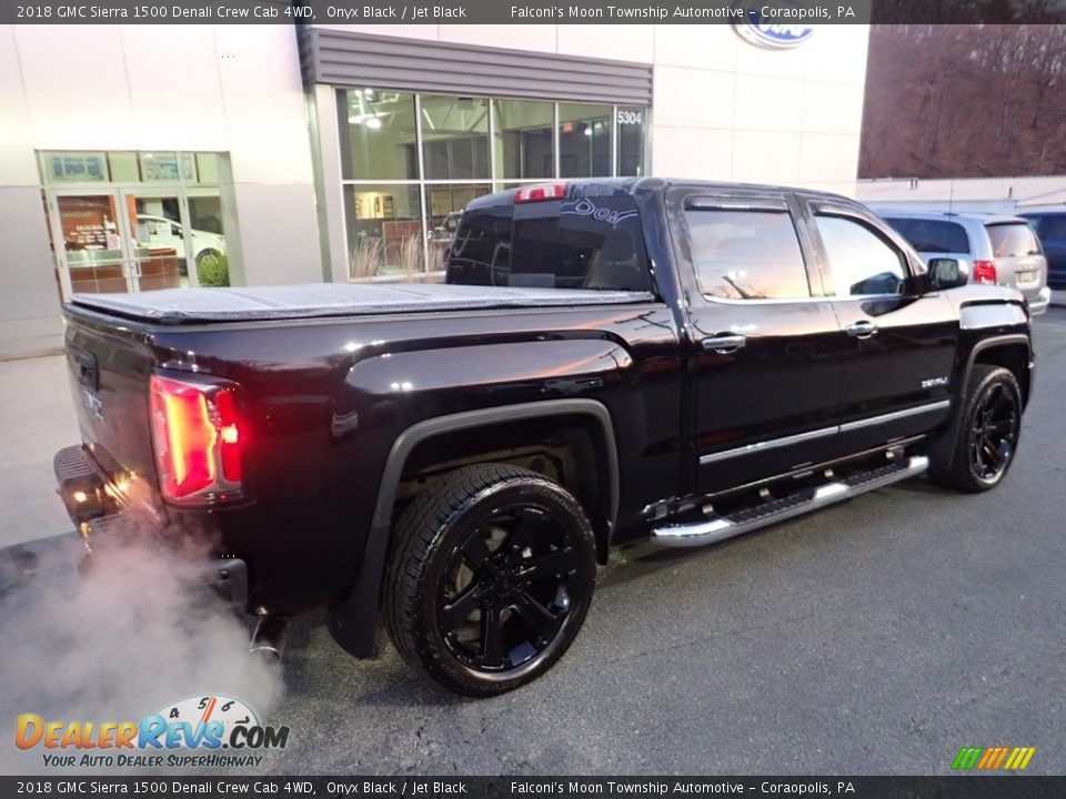 2018 GMC Sierra 1500 Denali Crew Cab 4WD Onyx Black / Jet Black Photo #2