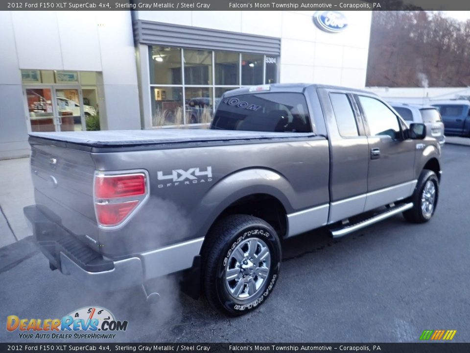 2012 Ford F150 XLT SuperCab 4x4 Sterling Gray Metallic / Steel Gray Photo #2