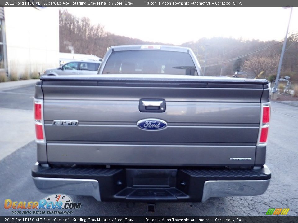 2012 Ford F150 XLT SuperCab 4x4 Sterling Gray Metallic / Steel Gray Photo #3