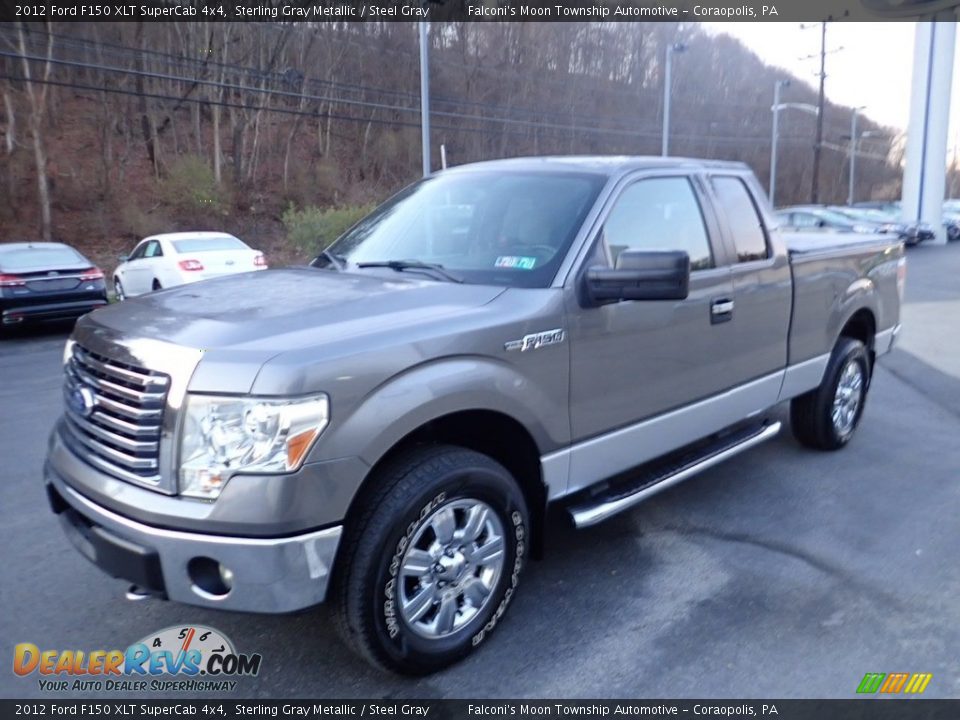 2012 Ford F150 XLT SuperCab 4x4 Sterling Gray Metallic / Steel Gray Photo #6