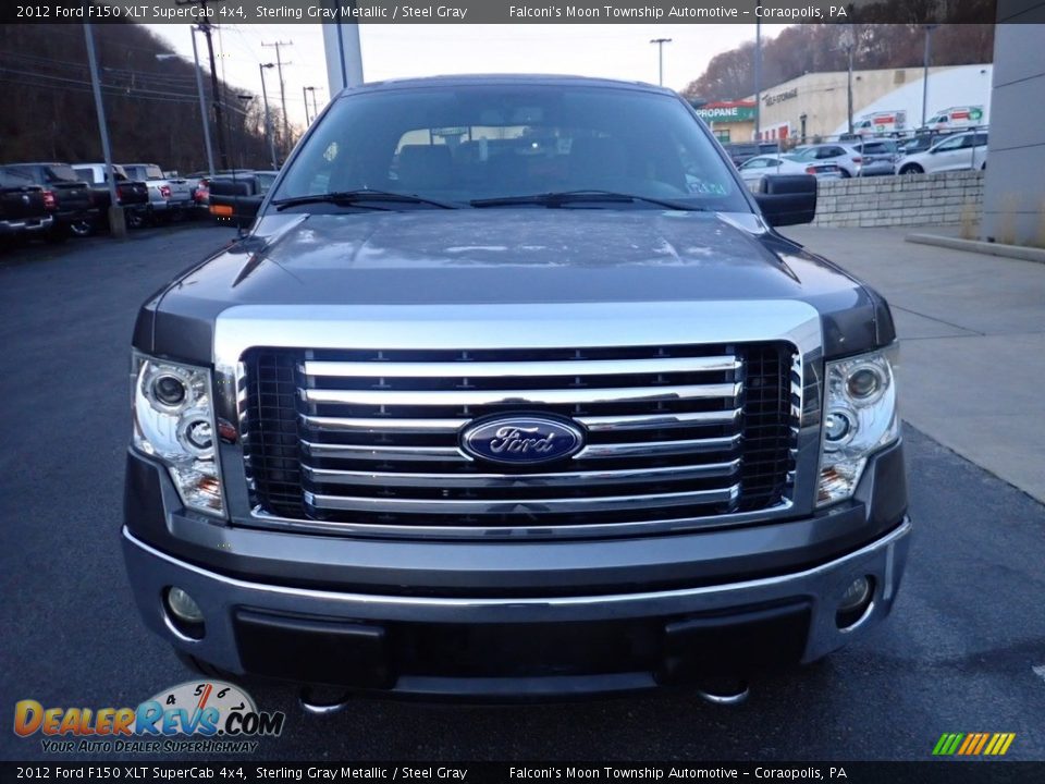 2012 Ford F150 XLT SuperCab 4x4 Sterling Gray Metallic / Steel Gray Photo #7