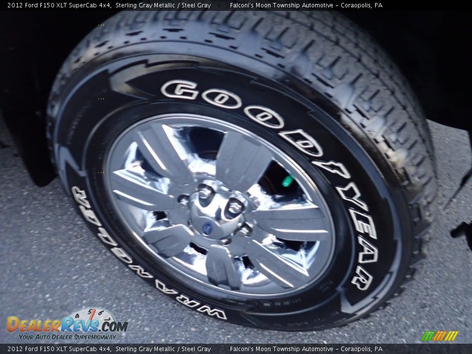 2012 Ford F150 XLT SuperCab 4x4 Sterling Gray Metallic / Steel Gray Photo #9
