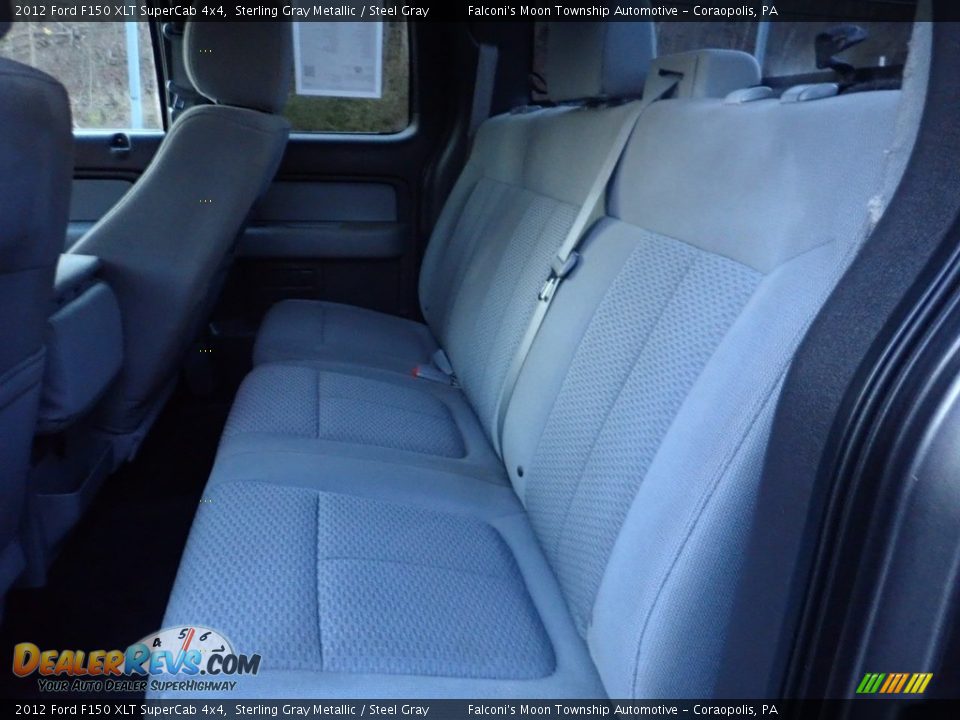 2012 Ford F150 XLT SuperCab 4x4 Sterling Gray Metallic / Steel Gray Photo #16
