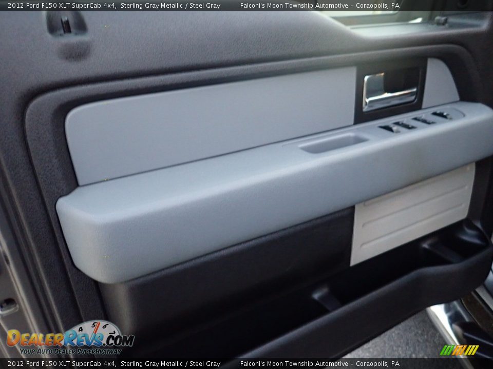 2012 Ford F150 XLT SuperCab 4x4 Sterling Gray Metallic / Steel Gray Photo #19
