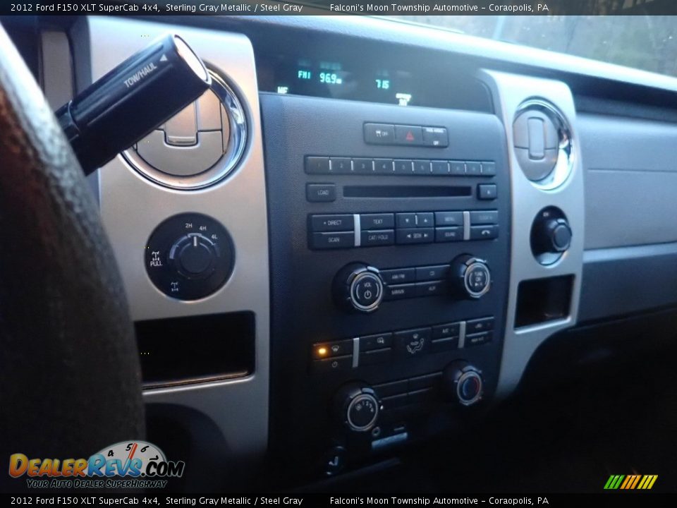 2012 Ford F150 XLT SuperCab 4x4 Sterling Gray Metallic / Steel Gray Photo #23