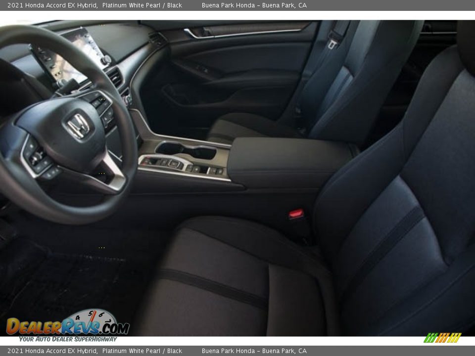 Front Seat of 2021 Honda Accord EX Hybrid Photo #15
