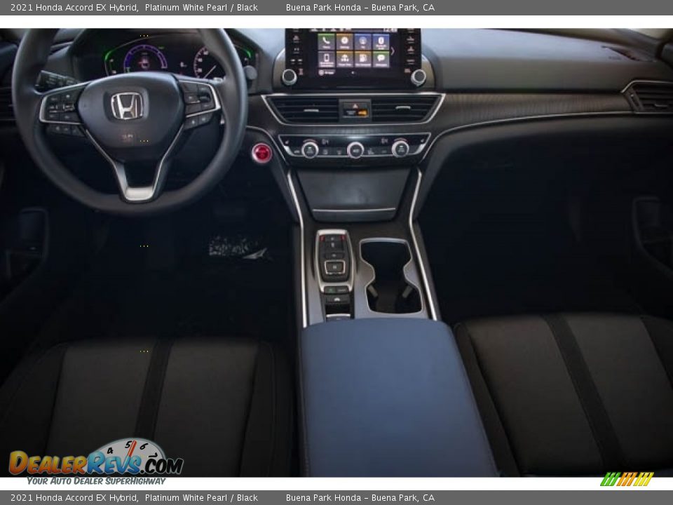 Dashboard of 2021 Honda Accord EX Hybrid Photo #17