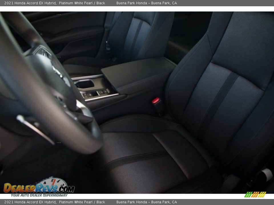 Front Seat of 2021 Honda Accord EX Hybrid Photo #23