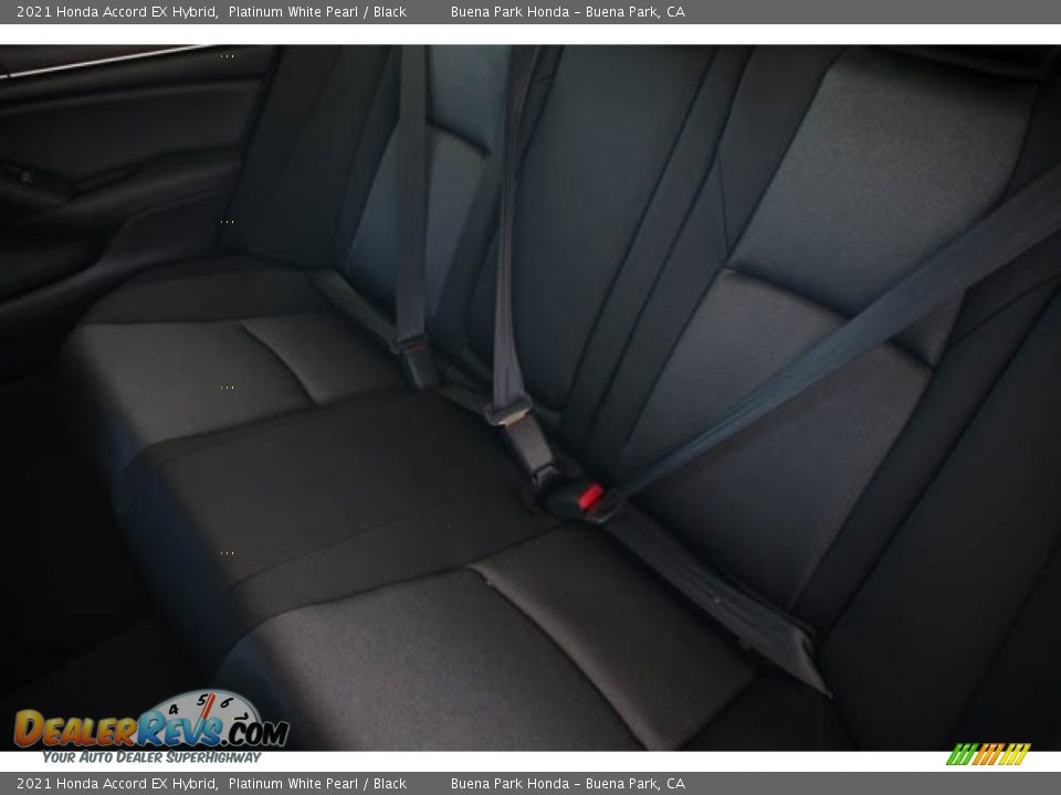 Rear Seat of 2021 Honda Accord EX Hybrid Photo #25