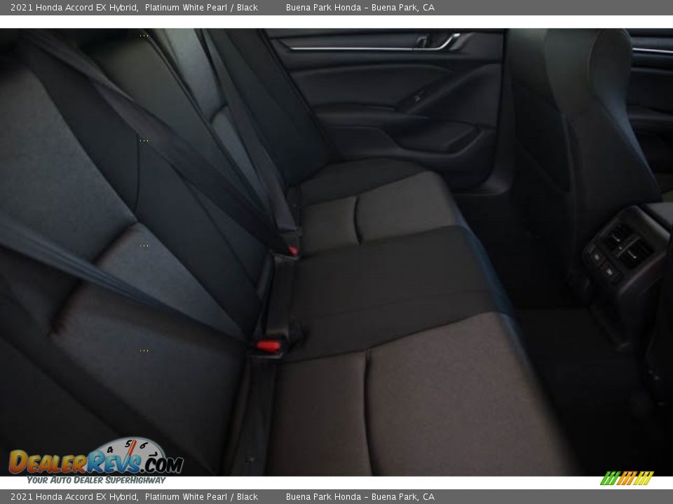 Rear Seat of 2021 Honda Accord EX Hybrid Photo #27