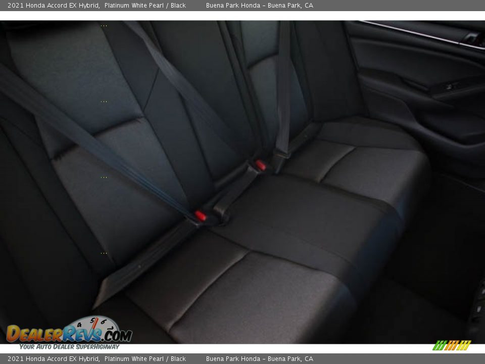 Rear Seat of 2021 Honda Accord EX Hybrid Photo #28