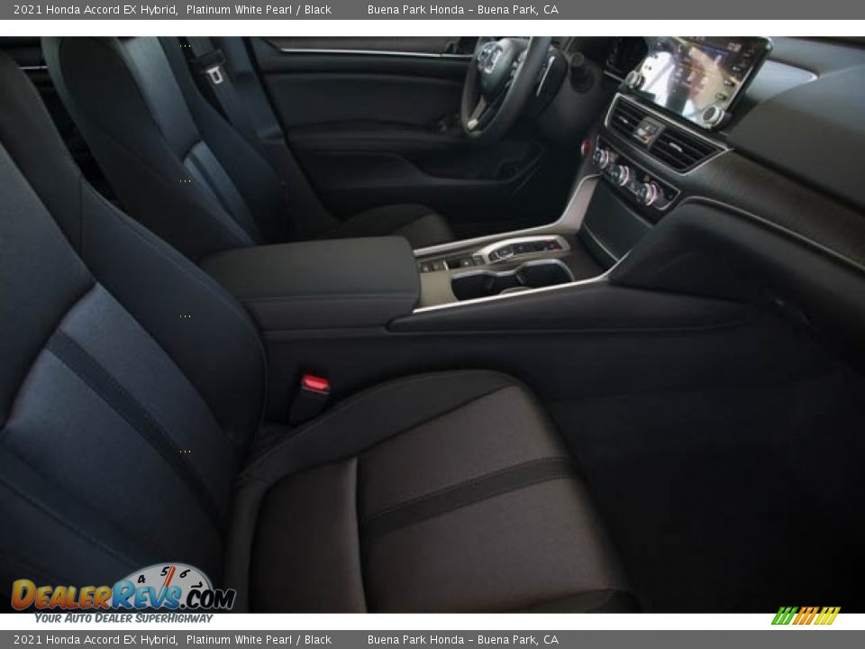2021 Honda Accord EX Hybrid Platinum White Pearl / Black Photo #29