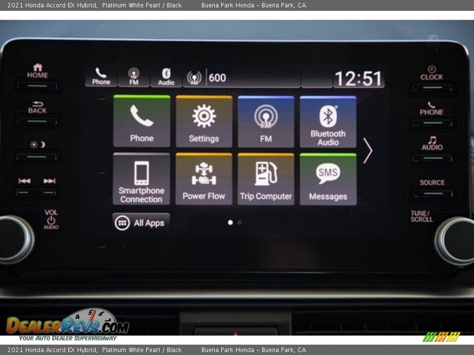 Controls of 2021 Honda Accord EX Hybrid Photo #31