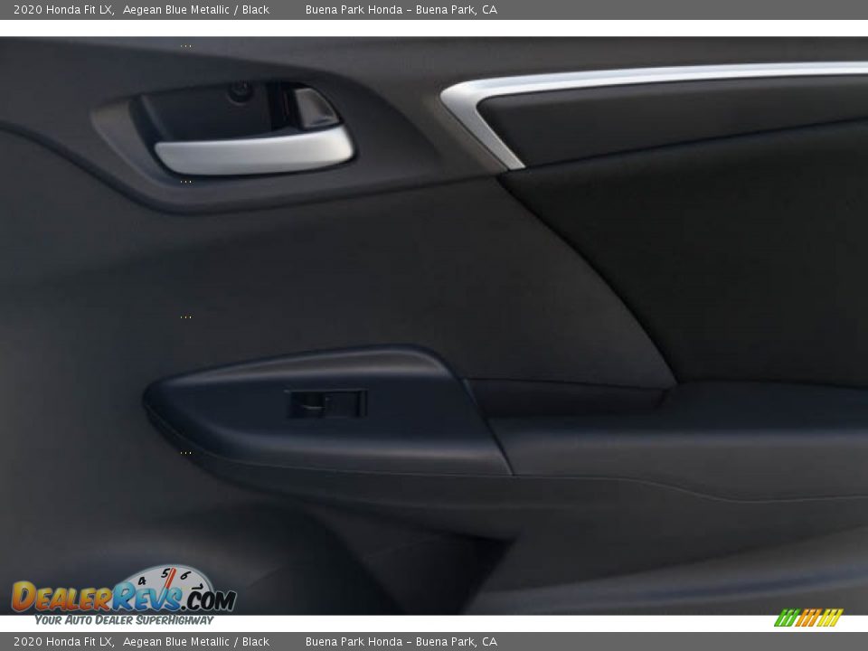 2020 Honda Fit LX Aegean Blue Metallic / Black Photo #30