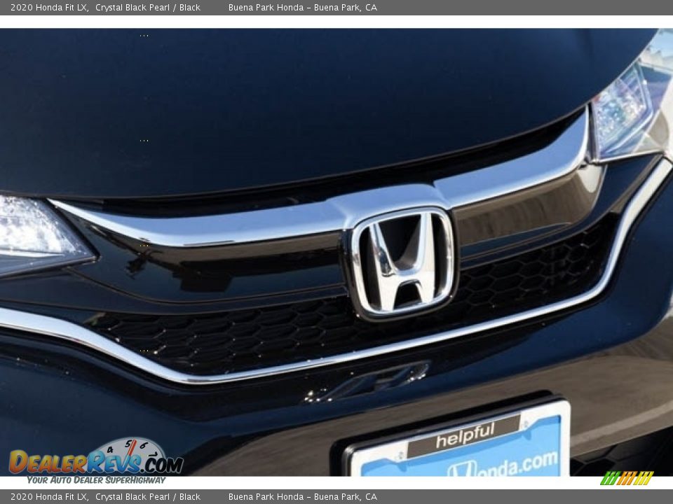 2020 Honda Fit LX Crystal Black Pearl / Black Photo #4