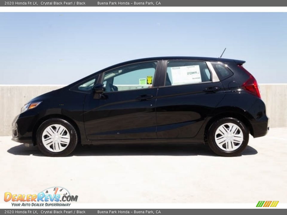 Crystal Black Pearl 2020 Honda Fit LX Photo #5