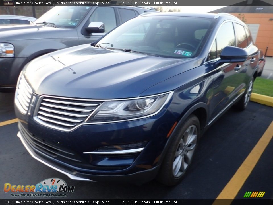 2017 Lincoln MKC Select AWD Midnight Sapphire / Cappuccino Photo #1