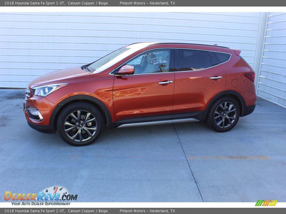 Canyon Copper 2018 Hyundai Santa Fe Sport 2.0T Photo #6