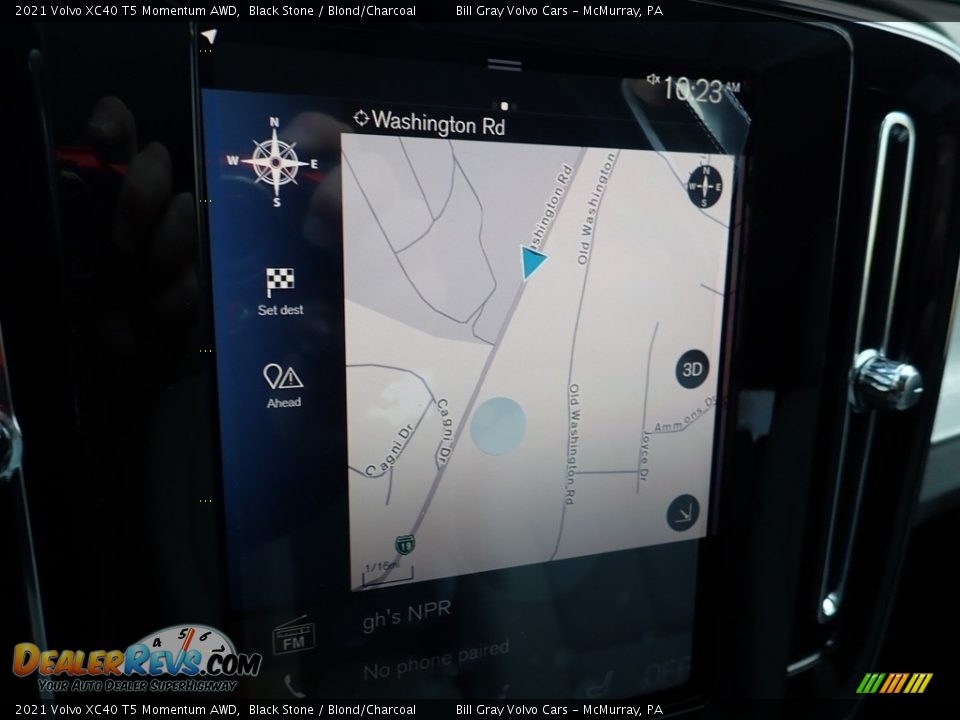 Navigation of 2021 Volvo XC40 T5 Momentum AWD Photo #13