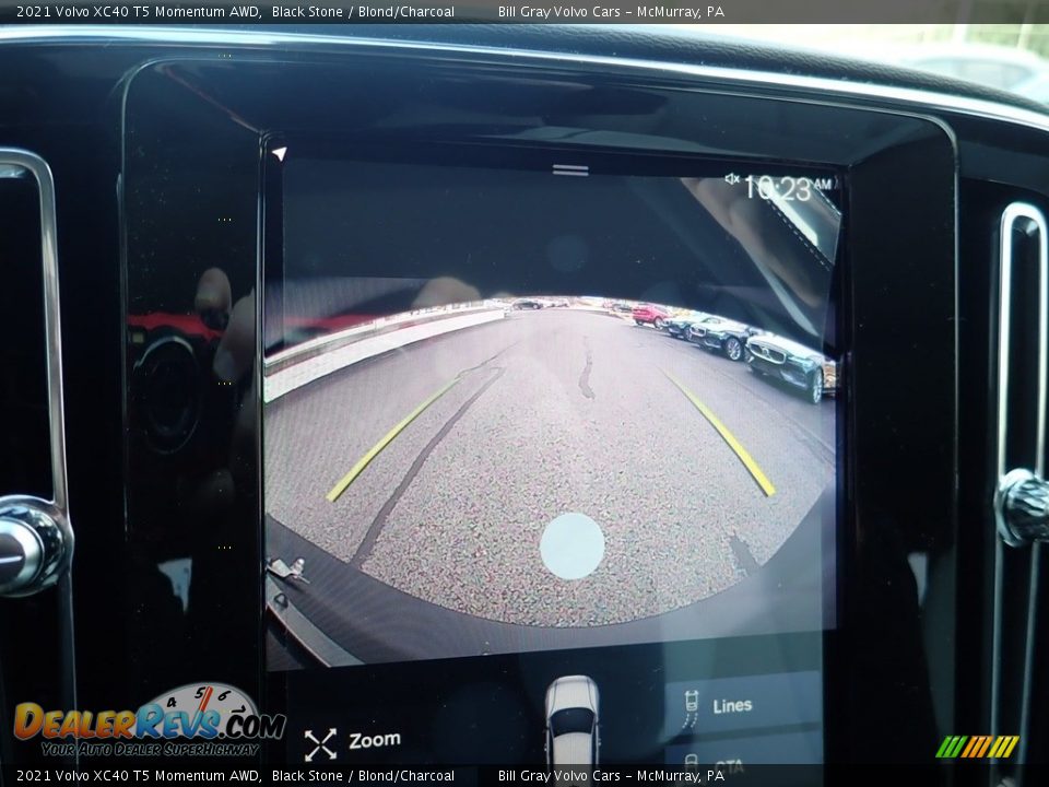 2021 Volvo XC40 T5 Momentum AWD Black Stone / Blond/Charcoal Photo #15