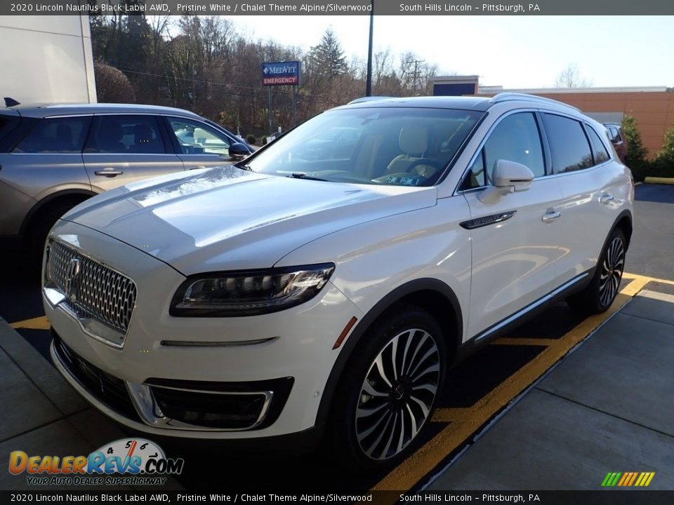 2020 Lincoln Nautilus Black Label AWD Pristine White / Chalet Theme Alpine/Silverwood Photo #1