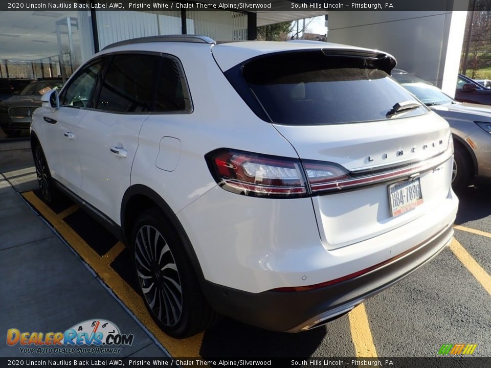 2020 Lincoln Nautilus Black Label AWD Pristine White / Chalet Theme Alpine/Silverwood Photo #2