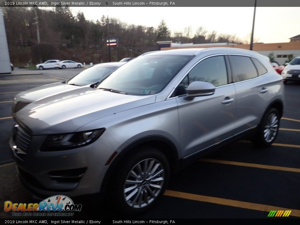 2019 Lincoln MKC AWD Ingot Silver Metallic / Ebony Photo #1