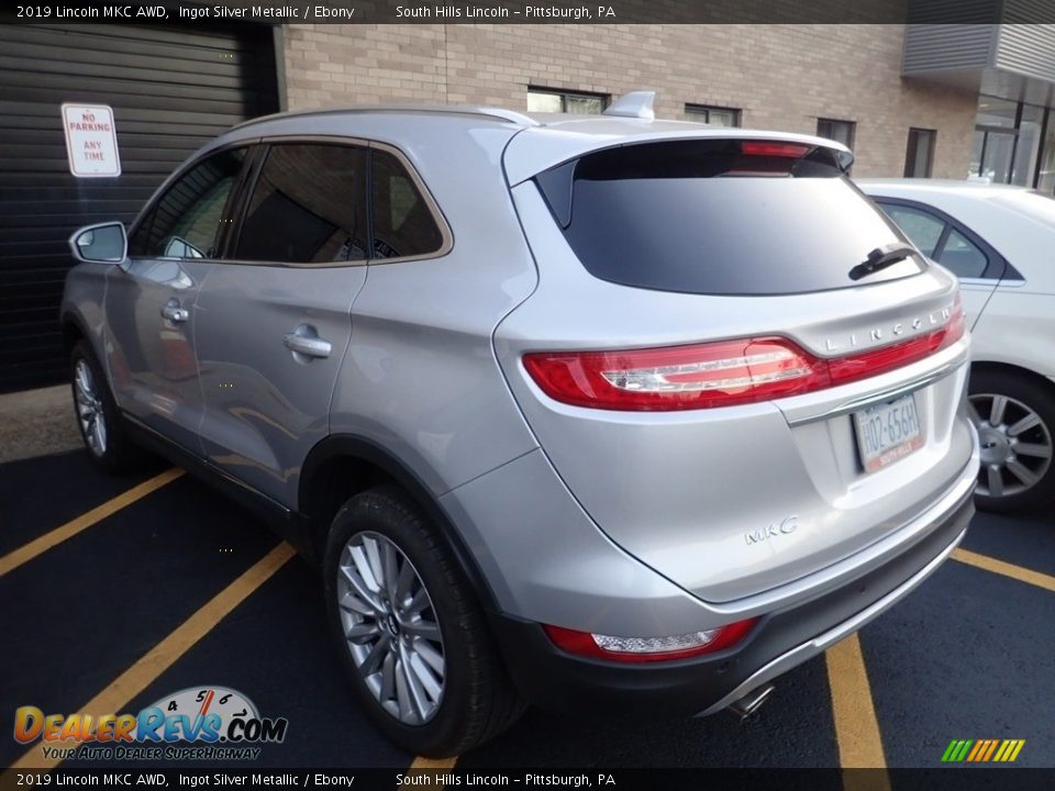 2019 Lincoln MKC AWD Ingot Silver Metallic / Ebony Photo #2