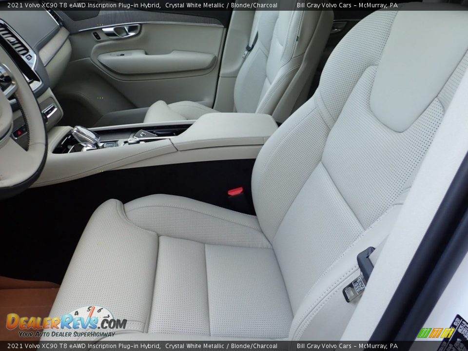 Front Seat of 2021 Volvo XC90 T8 eAWD Inscription Plug-in Hybrid Photo #7