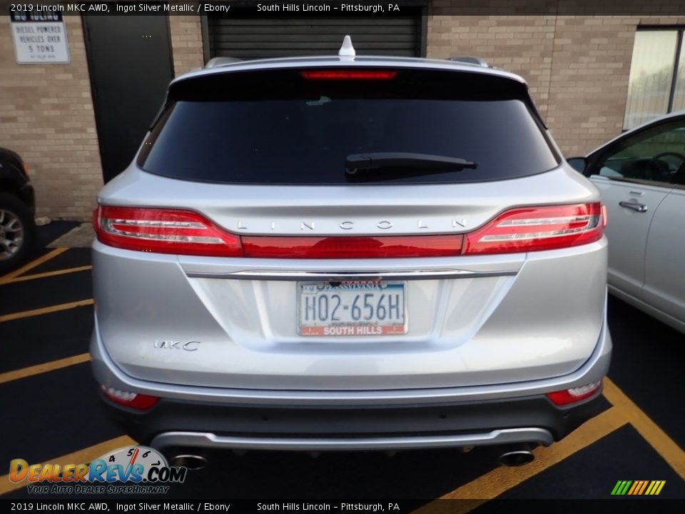 2019 Lincoln MKC AWD Ingot Silver Metallic / Ebony Photo #3