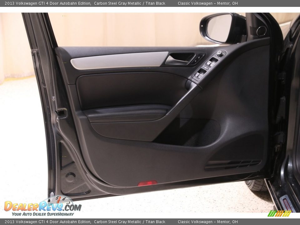 2013 Volkswagen GTI 4 Door Autobahn Edition Carbon Steel Gray Metallic / Titan Black Photo #4