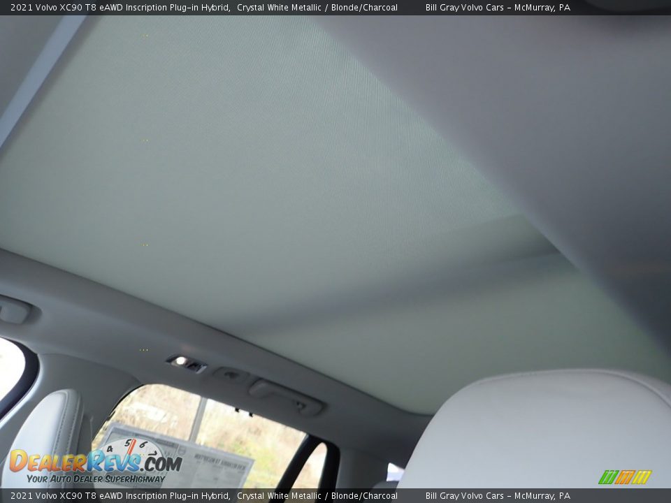 Sunroof of 2021 Volvo XC90 T8 eAWD Inscription Plug-in Hybrid Photo #12