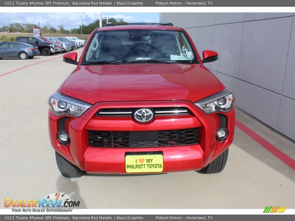 2021 Toyota 4Runner SR5 Premium Barcelona Red Metallic / Black/Graphite Photo #3