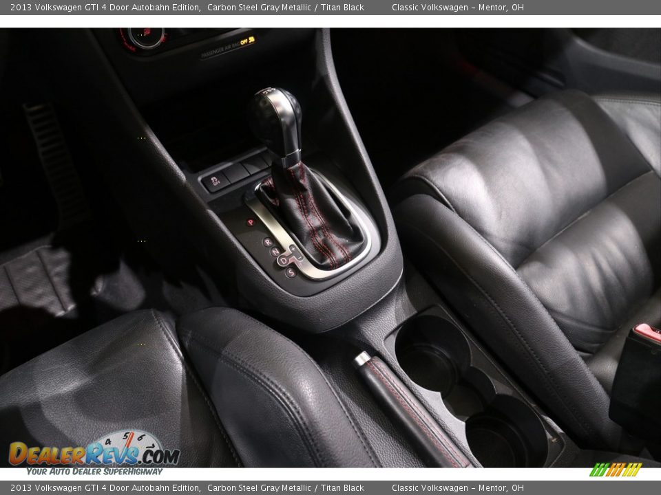 2013 Volkswagen GTI 4 Door Autobahn Edition Carbon Steel Gray Metallic / Titan Black Photo #12