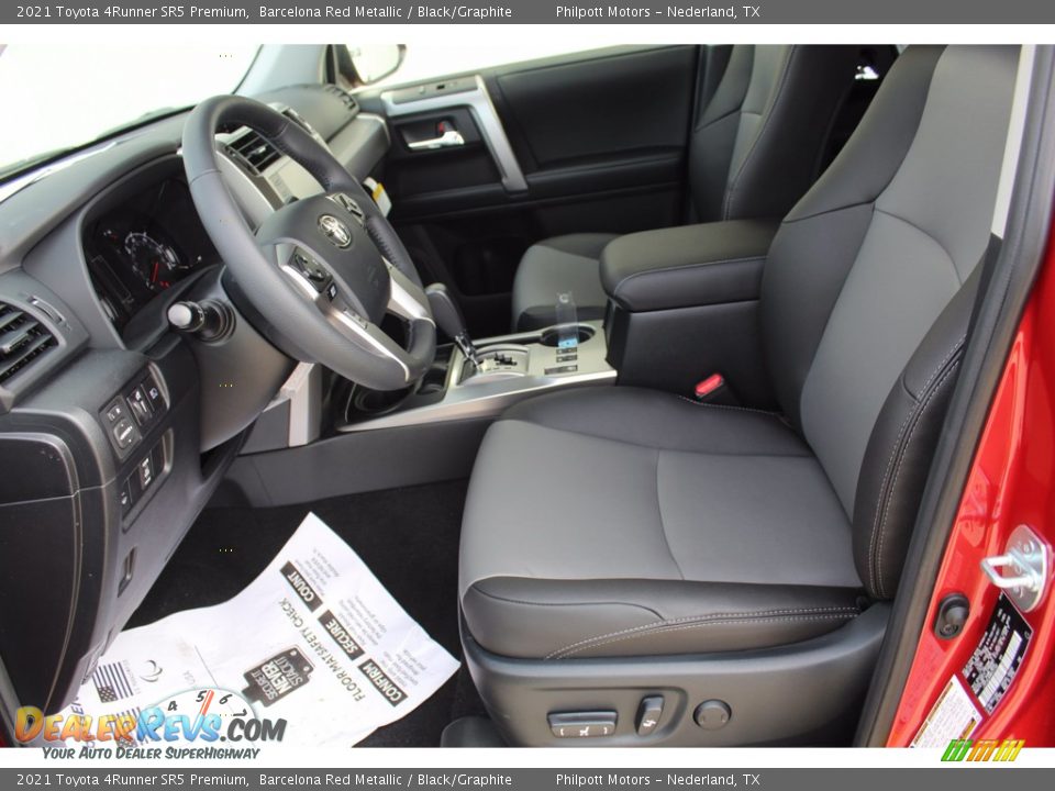 Front Seat of 2021 Toyota 4Runner SR5 Premium Photo #10