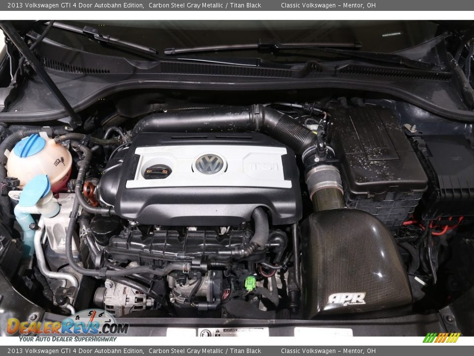 2013 Volkswagen GTI 4 Door Autobahn Edition Carbon Steel Gray Metallic / Titan Black Photo #17