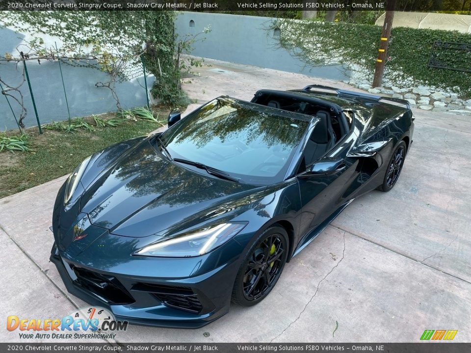 2020 Chevrolet Corvette Stingray Coupe Shadow Gray Metallic / Jet Black Photo #1