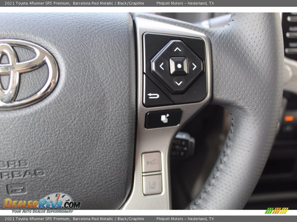 2021 Toyota 4Runner SR5 Premium Steering Wheel Photo #12