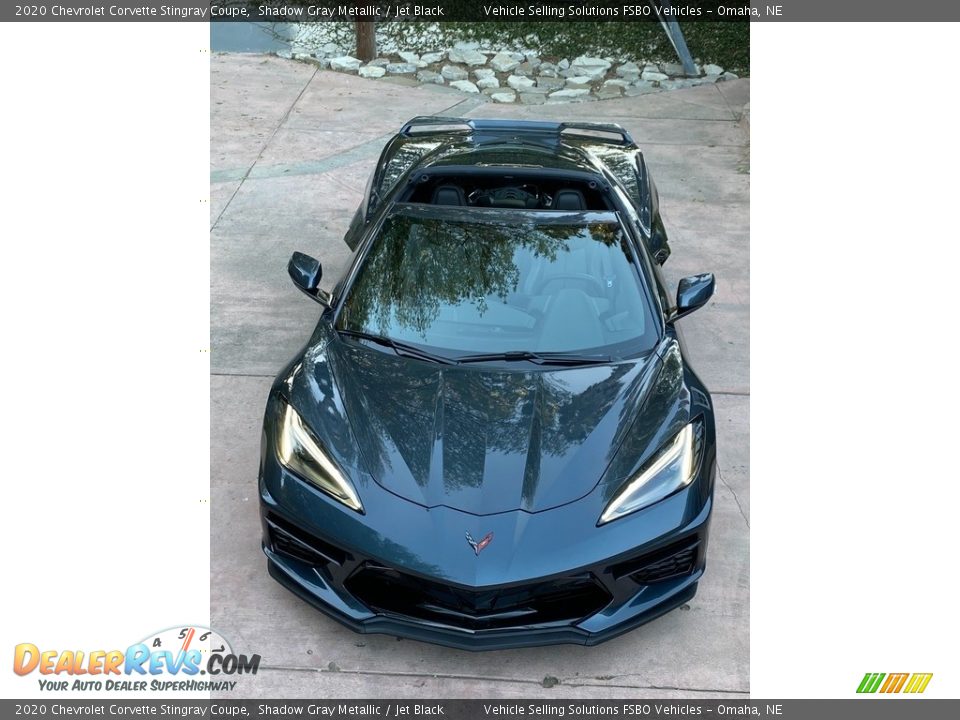 2020 Chevrolet Corvette Stingray Coupe Shadow Gray Metallic / Jet Black Photo #2