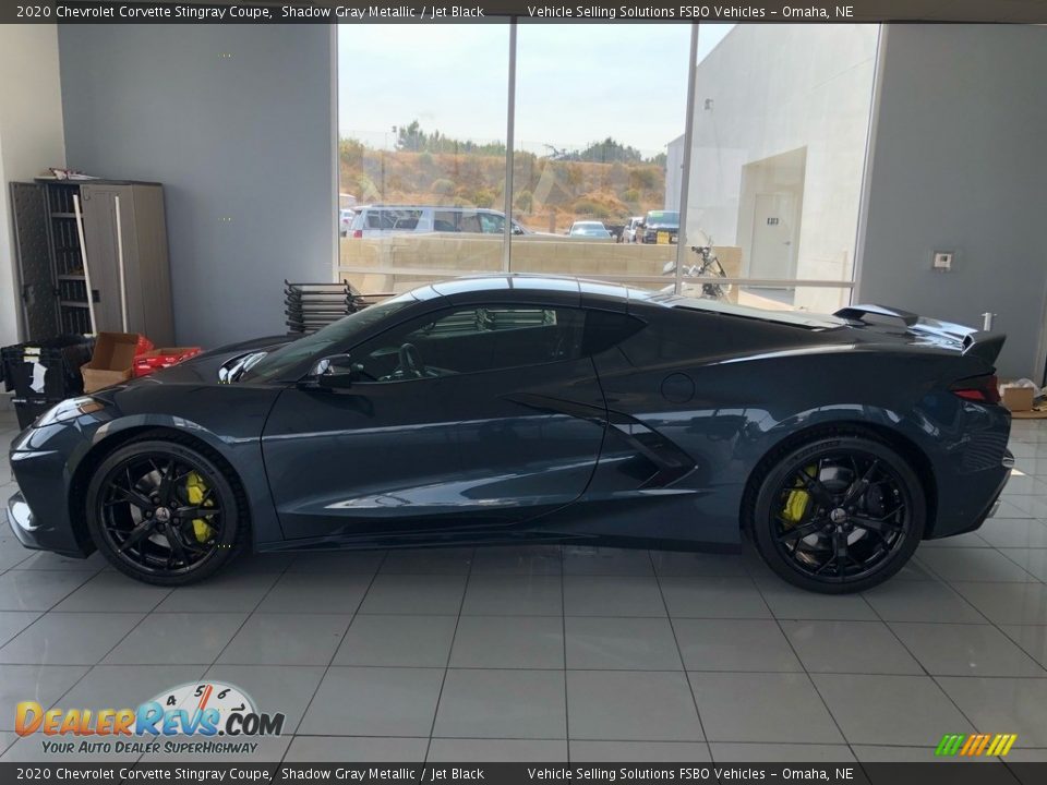 2020 Chevrolet Corvette Stingray Coupe Shadow Gray Metallic / Jet Black Photo #3