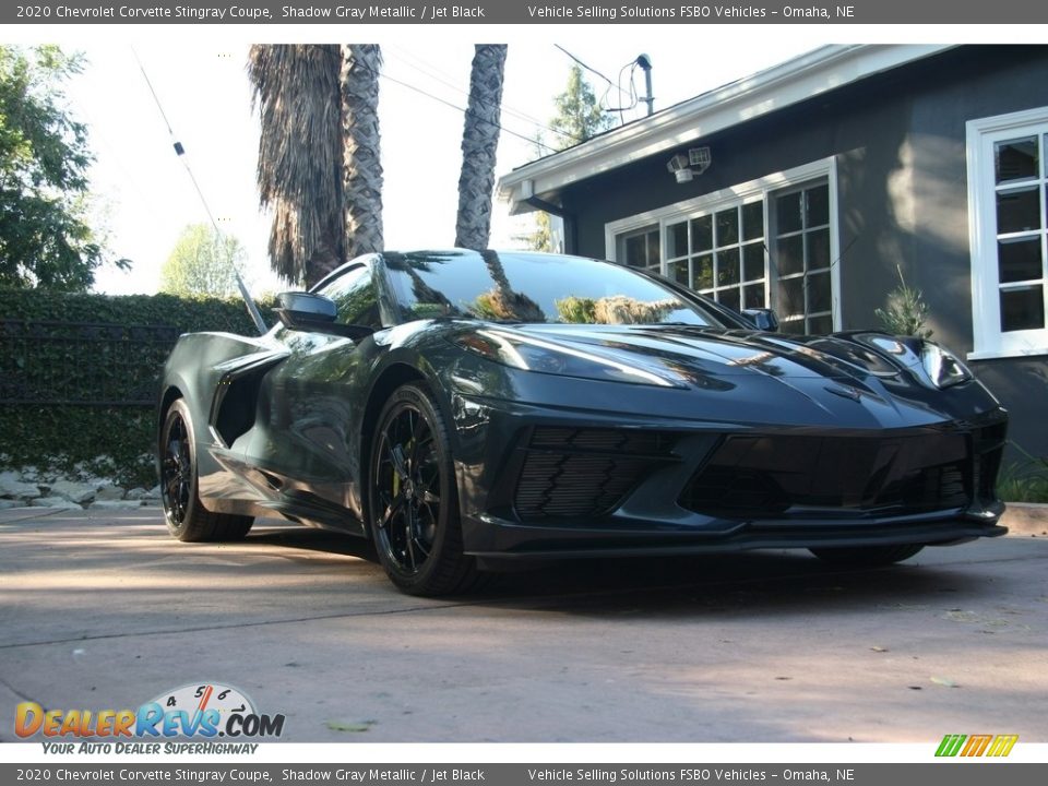 2020 Chevrolet Corvette Stingray Coupe Shadow Gray Metallic / Jet Black Photo #7