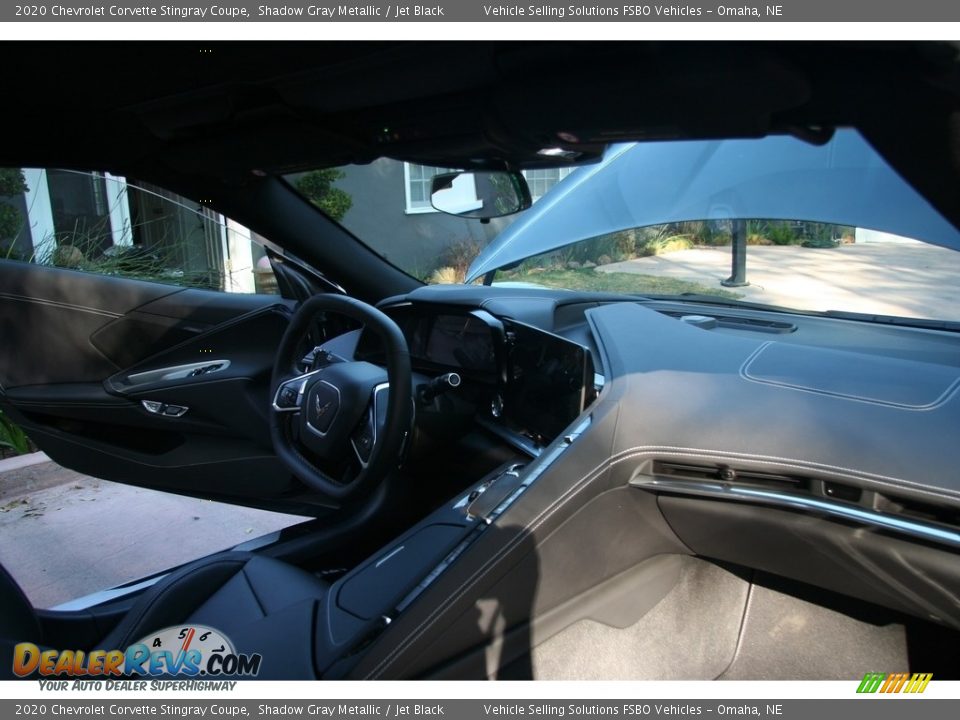 2020 Chevrolet Corvette Stingray Coupe Shadow Gray Metallic / Jet Black Photo #10