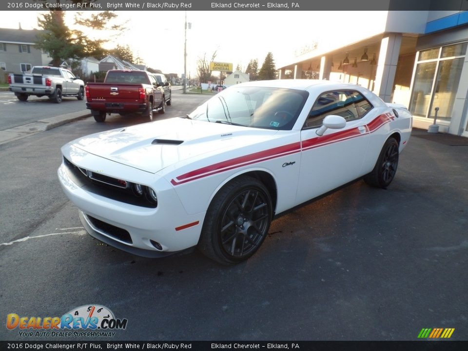 Bright White 2016 Dodge Challenger R/T Plus Photo #1