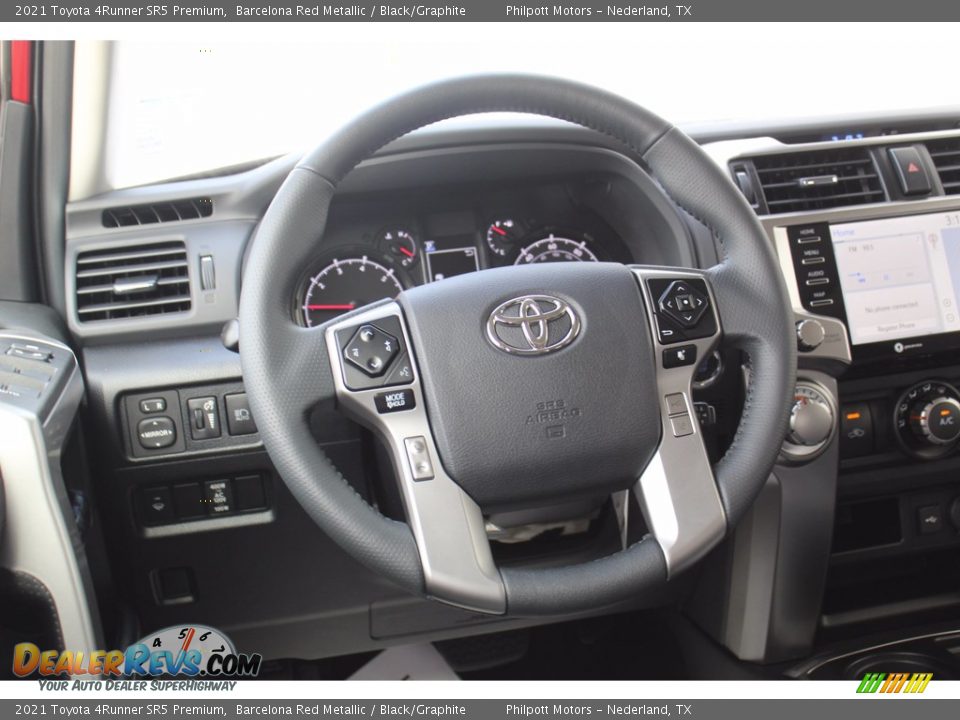 2021 Toyota 4Runner SR5 Premium Steering Wheel Photo #22